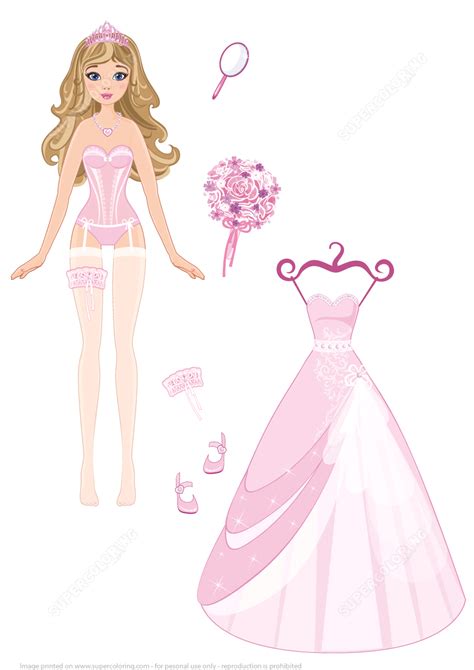 Barbie Paper Dolls Print Outs