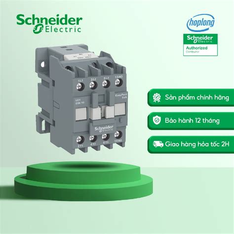 Khởi động từ Schneider LC1E2510M5 3P 25A 11kW 220VAC Coil 1NO | Shopee ...