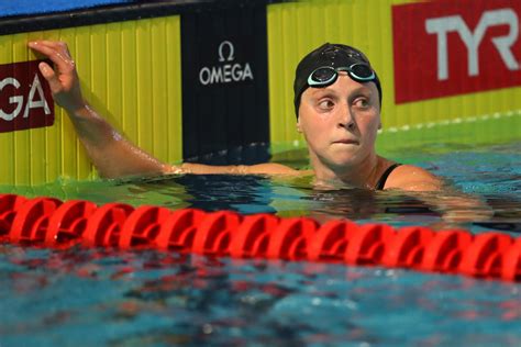 Katie Ledecky talks Olympics postponement and 2021 - Yahoo Sports