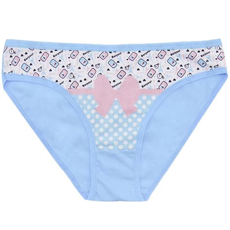 Pack Of 12 Flora Print Cotton Lady Panties Women Short Brief Underwear Girl Pant Sexy Lingerie