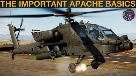 Ah 64d Apache Controls Start Flight Gun Rockets And Nav Tutorial Dcs Youtube