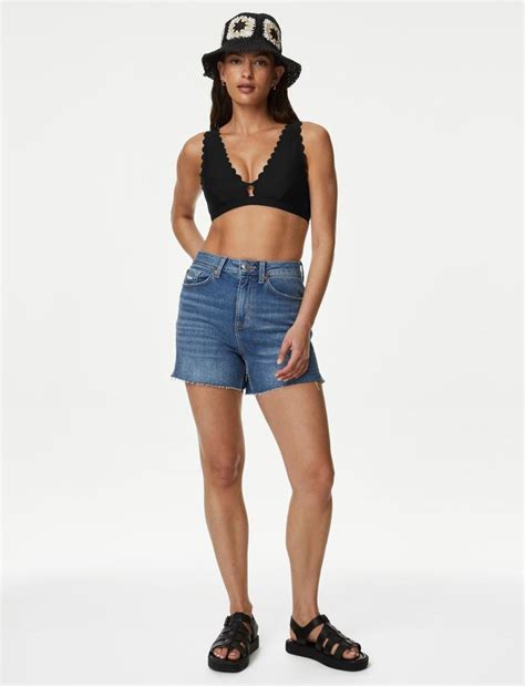 Siyah Regular Fit Destekli Bikini St T B Marks Spencer
