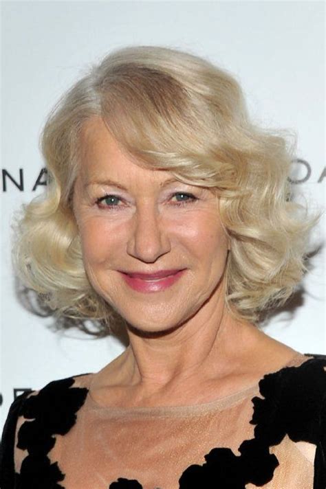 Helen Mirren Layered Bob Hairstyles, Bobs Haircuts, 100 Human Hair ...