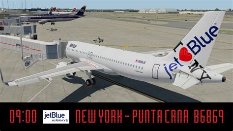 Xp Kjfk New York Mdpc Punta Cana Youtube