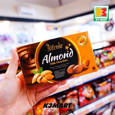 Jual Alfredo Almond Milk Chocolate Gr Shopee Indonesia