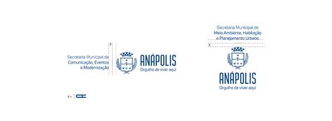 Prefeitura De An Polis Goi S Identidade Visual Behance