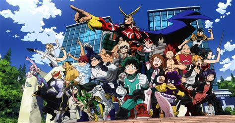 Class 1 A My Hero Academia Vs The Black Bulls Black Clover Equal