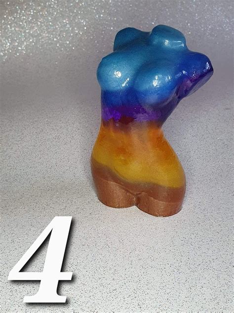 Torso Goddess Figure Handmade Naked Body Silhouette Female Body Resin Figure Etsy