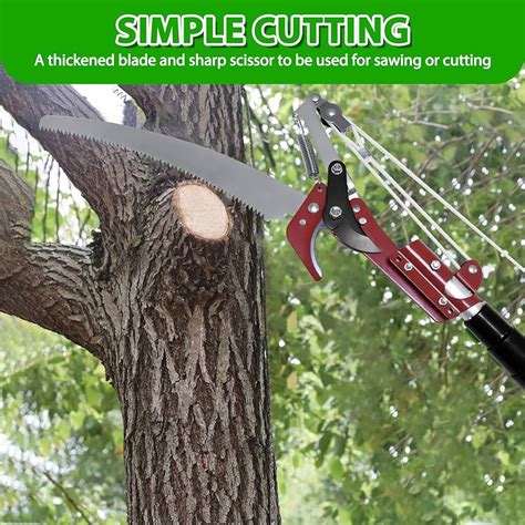 Vevor Vevor Extendable Tree Pole Pruner Telescopic Pole Saw 26 Foot Extendable Telescopic