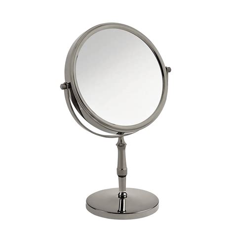 Miroir Sur Pied M Tal Gris Acier X