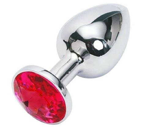 Stainless Steel Jeweled Anal Plugs For Fun Ebay