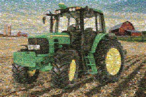 John Deere Tractor Mosaic Pieces Masterpieces Serious Puzzles