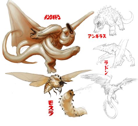 Kaiju Redesign Concepts By Sirhanselot On Deviantart