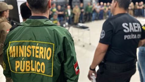 Gaeco deflagra grande operação contra organização criminosa em SC