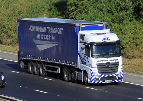 Wx Tcv John Dinham Transport Mercedes Actros M Downend Flickr