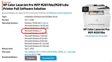 Hp Color Laserjet Mfp M281fdw Windows 11 Drivers Hp Support Community