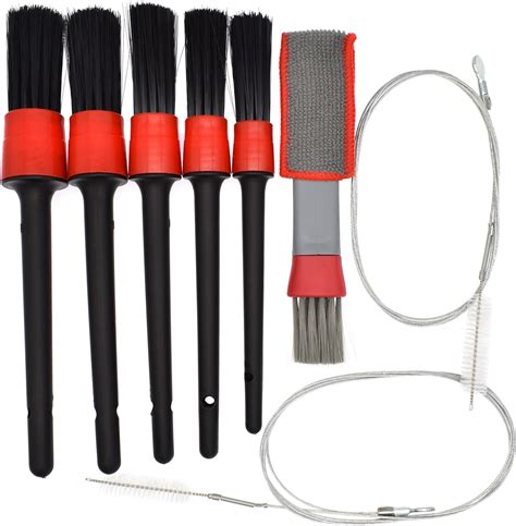 Amazon Riyitauto Car Detailing Brushes Kit 5pcs Detail Brushes