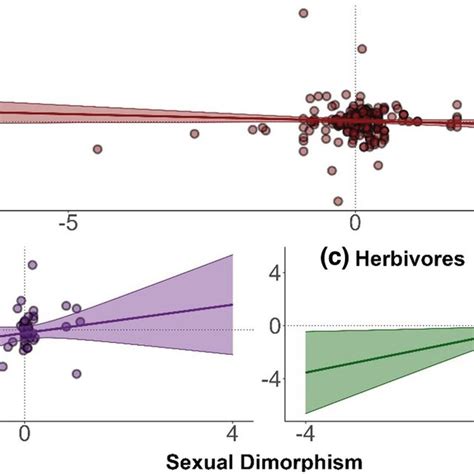 The Relationship Between Sexual Size Dimorphism And Mean Nitrogen