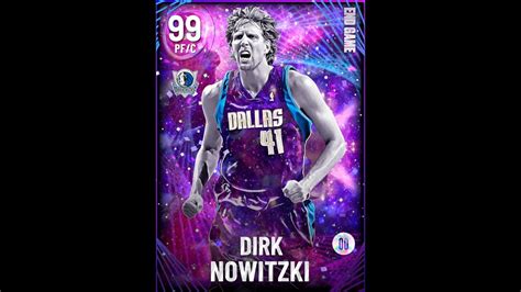 END GAME DIRK NOWITZKI GAMEPLAY HE IS THE BEST CARD IN NBA 2K22 MYTEAM