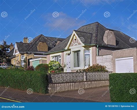 English Suburban Houses Stock Image Image Of Gable Neat 78128705