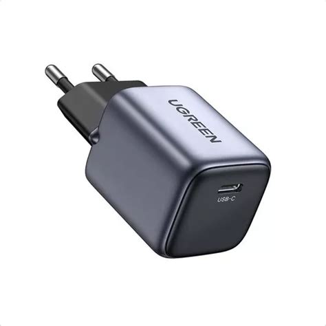 Cargador de carga rápida Ugreen USB C Gan Nexode Mini de 30 W Cuotas