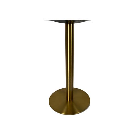 Inch Round Brass Table Base Contemporary Table Base Cafe Tables Inc