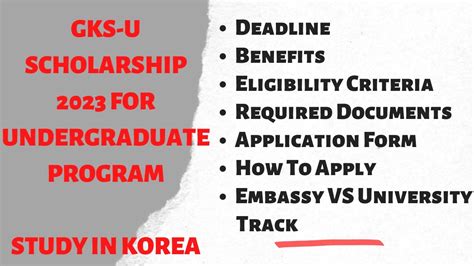 Gks Undergraduate Scholarship Applications Gks U Scholarship