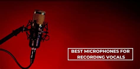 7 Best Microphones For Recording Vocals In 2023 Headphones Pro Review