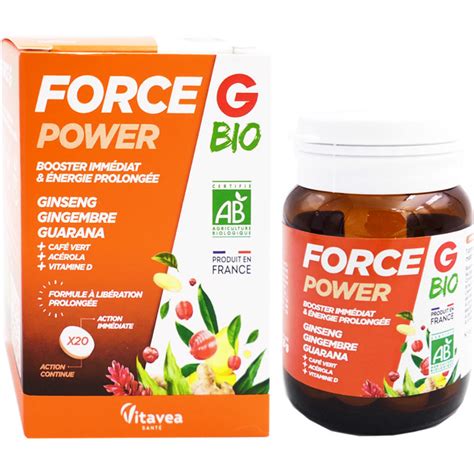 VITAVEA FORCE G POWER BIO 20 COMPRIMES