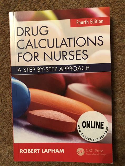 Drug Calculations For Nurses A Step By Step Approach Fourth Edition