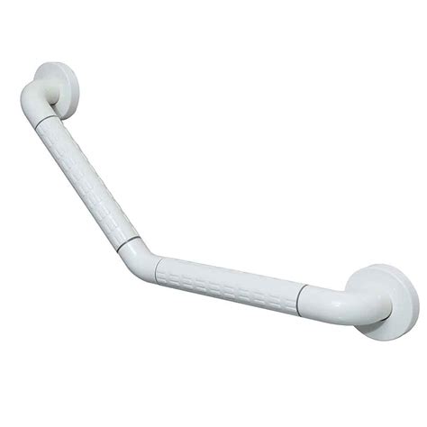 Buy Dolphy ABS Wall Mounted Foldable Support Toilet Grab Bar White At