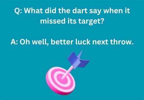 150 Jokes About Darts With Puns And Sayings