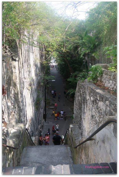 Exploring The Queen S Staircase In Nassau Bahamas