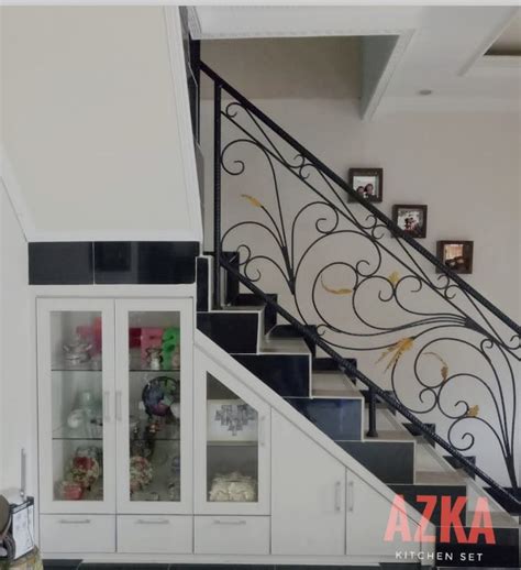 Lemari Bawah Tangga Depok Minimalis Terbaru Azka Kitchen Set