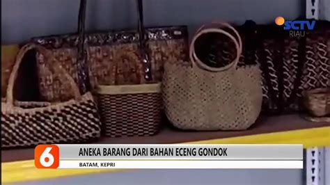 Kerajinan Dari Tumbuhan Enceng Gondok Youtube