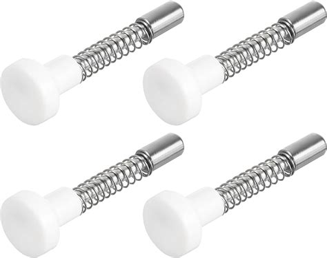 Uxcell Plunger Latches 6x45mm024x177inch Steel Spring Loaded Bolt