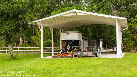 Horse Trailer Storage | The Horse's Advocate