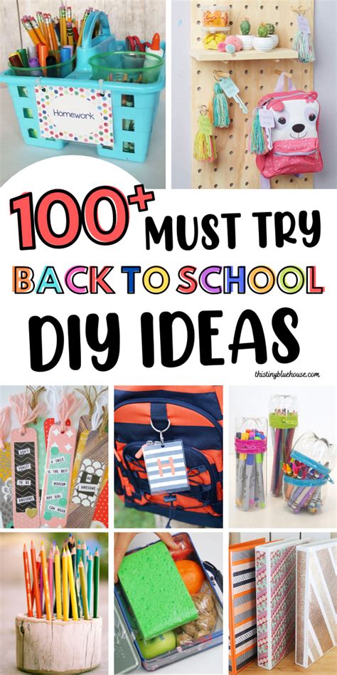 125 Super Fun Back To School Diy Ideas And Hacks In 2020 School Diy