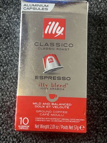 Illy Classico Classic Roast Espresso Coffee Pod 10 Capsules