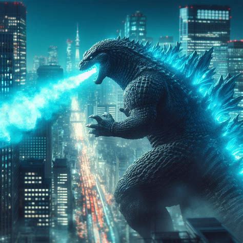 Godzillas Atomic Breath Attack By Prehistoricpark96 On Deviantart