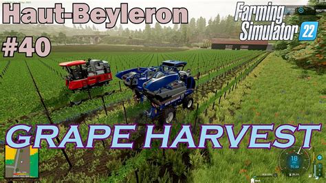 Farming Simulator 22 Grape Harvest 50000 Ltrs 4 Fields 2 Harvesters 2