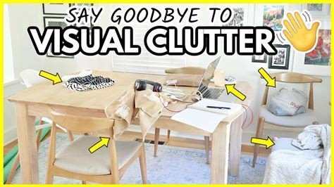 Reduce Visual Clutter Simple Ways To Organize And Declutter Youtube