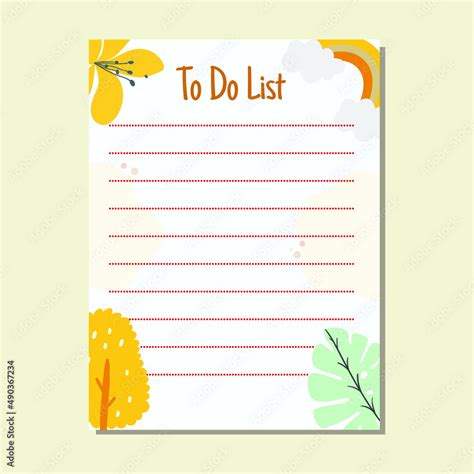 Cute Printable To Do Lists