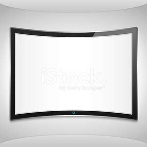 Curved Screen Stock Vector | Royalty-Free | FreeImages