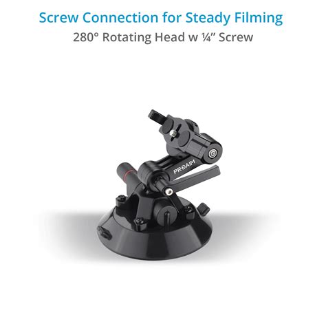 Proaim 4” Suction Cup With Tilting Bracket