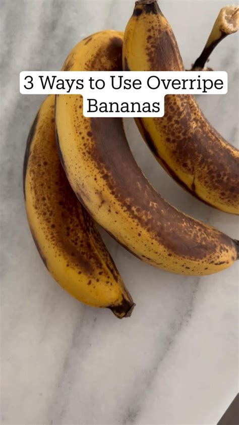 3 Ways To Use Overripe Bananas For Delicious Banana Bread