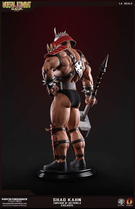 Pcs Mortal Kombat Shao Kahn Statues The Toyark News