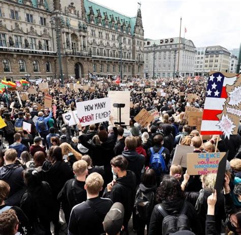 Tausende Bei Demos Gegen Rassismus Und Polizeigewalt Welt