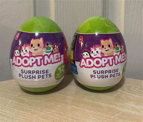 Adopt Me Pets Surprise Plush Mystery Egg Series 1 2 With Code You