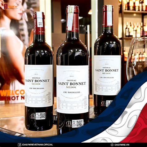 Vang Ph P Chateau Saint Bonnet Medoc Cru Bourgeois Dailywine